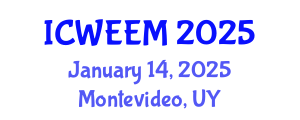 International Conference on Water, Energy and Environmental Management (ICWEEM) January 14, 2025 - Montevideo, Uruguay