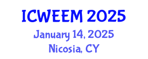 International Conference on Water, Energy and Environmental Management (ICWEEM) January 14, 2025 - Nicosia, Cyprus