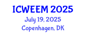 International Conference on Water, Energy and Environmental Management (ICWEEM) July 19, 2025 - Copenhagen, Denmark