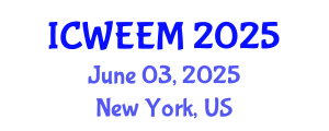 International Conference on Water, Energy and Environmental Management (ICWEEM) June 03, 2025 - New York, United States