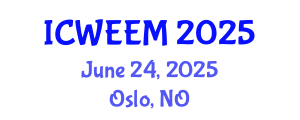 International Conference on Water, Energy and Environmental Management (ICWEEM) June 24, 2025 - Oslo, Norway