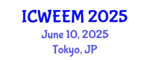 International Conference on Water, Energy and Environmental Management (ICWEEM) June 10, 2025 - Tokyo, Japan