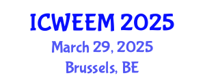 International Conference on Water, Energy and Environmental Management (ICWEEM) March 29, 2025 - Brussels, Belgium