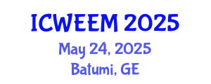 International Conference on Water, Energy and Environmental Management (ICWEEM) May 24, 2025 - Batumi, Georgia