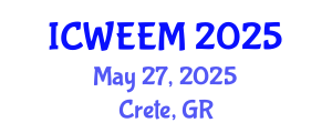 International Conference on Water, Energy and Environmental Management (ICWEEM) May 27, 2025 - Crete, Greece