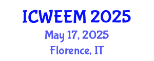 International Conference on Water, Energy and Environmental Management (ICWEEM) May 17, 2025 - Florence, Italy