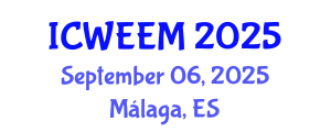 International Conference on Water, Energy and Environmental Management (ICWEEM) September 06, 2025 - Málaga, Spain