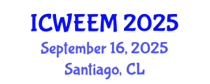 International Conference on Water, Energy and Environmental Management (ICWEEM) September 16, 2025 - Santiago, Chile