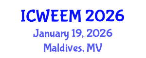 International Conference on Water, Energy and Environmental Management (ICWEEM) January 19, 2026 - Maldives, Maldives International Conference on Water, Energy and Environmental Management (ICWEEM) January 19, 2026 - Maldives, Maldives
