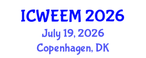 International Conference on Water, Energy and Environmental Management (ICWEEM) July 19, 2026 - Copenhagen, Denmark