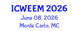 International Conference on Water, Energy and Environmental Management (ICWEEM) June 08, 2026 - Monte Carlo, Monaco International Conference on Water, Energy and Environmental Management (ICWEEM) June 08, 2026 - Monte Carlo, Monaco