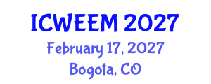 International Conference on Water, Energy and Environmental Management (ICWEEM) February 17, 2027 - Bogota, Colombia