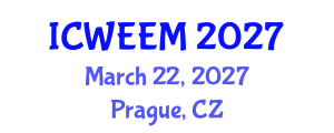 International Conference on Water, Energy and Environmental Management (ICWEEM) March 22, 2027 - Prague, Czechia International Conference on Water, Energy and Environmental Management (ICWEEM) March 22, 2027 - Prague, Czechia