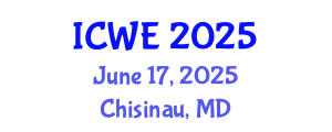 International Conference on Water Engineering (ICWE) June 17, 2025 - Chisinau, Republic of Moldova