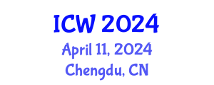 International Conference on Water (ICW) April 11, 2024 - Chengdu, China