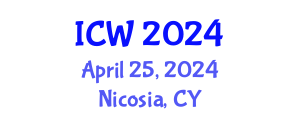 International Conference on Water (ICW) April 25, 2024 - Nicosia, Cyprus