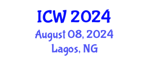 International Conference on Water (ICW) August 08, 2024 - Lagos, Nigeria