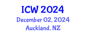 International Conference on Water (ICW) December 02, 2024 - Auckland, New Zealand