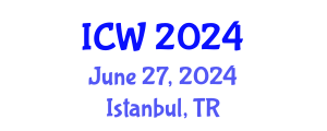 International Conference on Water (ICW) June 27, 2024 - Istanbul, Turkey