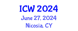 International Conference on Water (ICW) June 27, 2024 - Nicosia, Cyprus