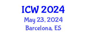 International Conference on Water (ICW) May 23, 2024 - Barcelona, Spain