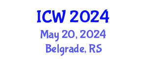 International Conference on Water (ICW) May 20, 2024 - Belgrade, Serbia