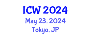 International Conference on Water (ICW) May 23, 2024 - Tokyo, Japan
