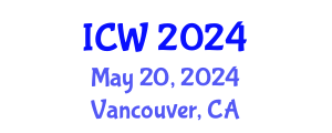 International Conference on Water (ICW) May 20, 2024 - Vancouver, Canada