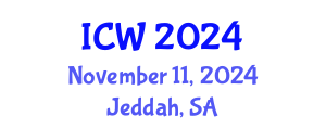International Conference on Water (ICW) November 11, 2024 - Jeddah, Saudi Arabia