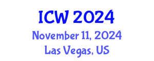 International Conference on Water (ICW) November 11, 2024 - Las Vegas, United States