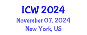 International Conference on Water (ICW) November 07, 2024 - New York, United States