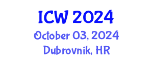 International Conference on Water (ICW) October 03, 2024 - Dubrovnik, Croatia