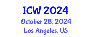 International Conference on Water (ICW) October 28, 2024 - Los Angeles, United States