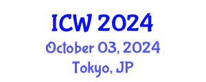 International Conference on Water (ICW) October 03, 2024 - Tokyo, Japan