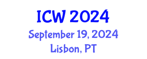 International Conference on Water (ICW) September 19, 2024 - Lisbon, Portugal