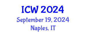 International Conference on Water (ICW) September 19, 2024 - Naples, Italy