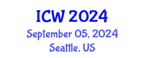 International Conference on Water (ICW) September 05, 2024 - Seattle, United States
