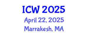 International Conference on Water (ICW) April 22, 2025 - Marrakesh, Morocco