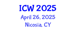 International Conference on Water (ICW) April 26, 2025 - Nicosia, Cyprus