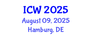 International Conference on Water (ICW) August 09, 2025 - Hamburg, Germany