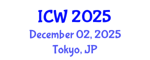 International Conference on Water (ICW) December 02, 2025 - Tokyo, Japan
