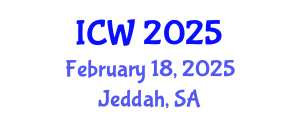 International Conference on Water (ICW) February 18, 2025 - Jeddah, Saudi Arabia