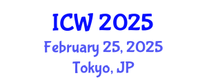 International Conference on Water (ICW) February 25, 2025 - Tokyo, Japan