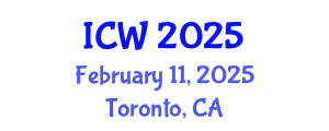 International Conference on Water (ICW) February 11, 2025 - Toronto, Canada