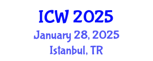International Conference on Water (ICW) January 28, 2025 - Istanbul, Turkey