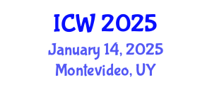 International Conference on Water (ICW) January 14, 2025 - Montevideo, Uruguay