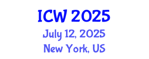 International Conference on Water (ICW) July 12, 2025 - New York, United States