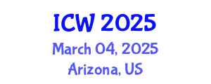 International Conference on Water (ICW) March 04, 2025 - Arizona, United States