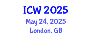 International Conference on Water (ICW) May 24, 2025 - London, United Kingdom
