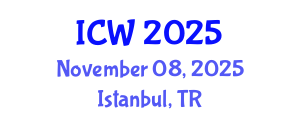 International Conference on Water (ICW) November 08, 2025 - Istanbul, Turkey